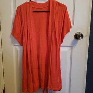 Lane Bryant short sleeve lightweight cardigan